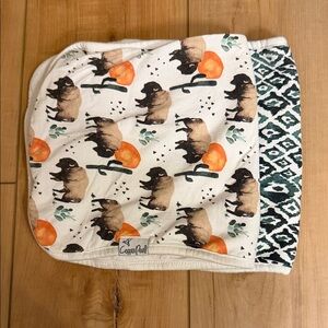 Copper Pearl Burp Cloths